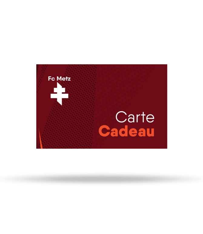 Carte Cadeau FC Metz 40€