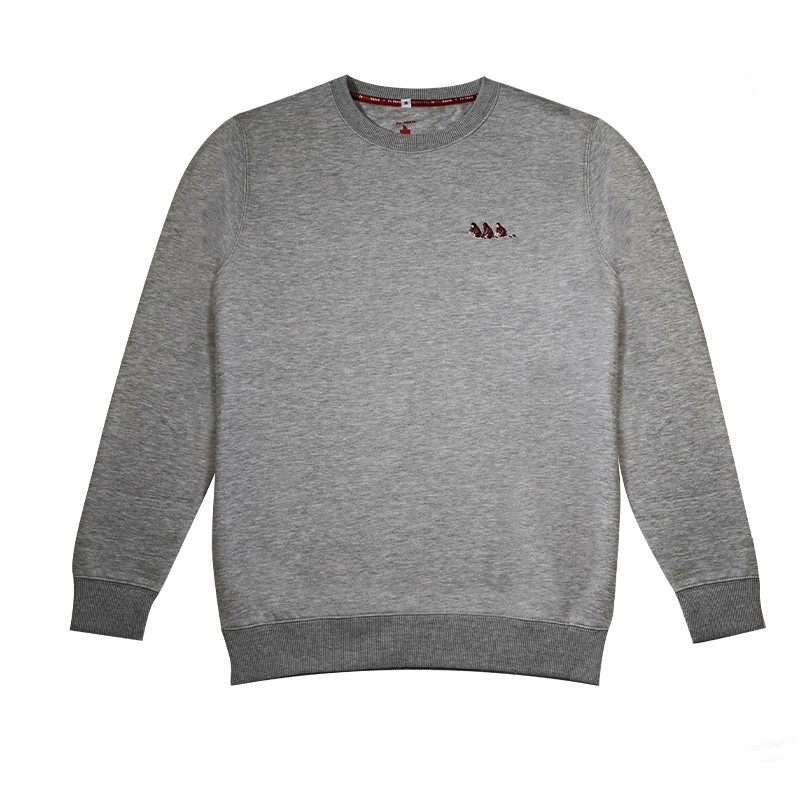 Sweat Gris Chenille 