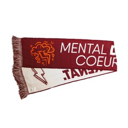 Echarpe "Mental d'acier, cœur grenat" 25-26