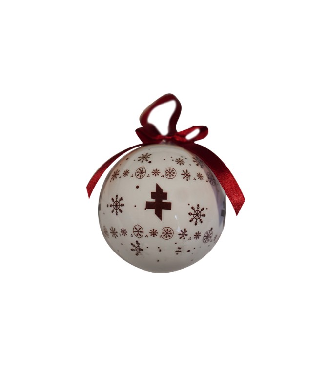 Boule de NOEL blanche