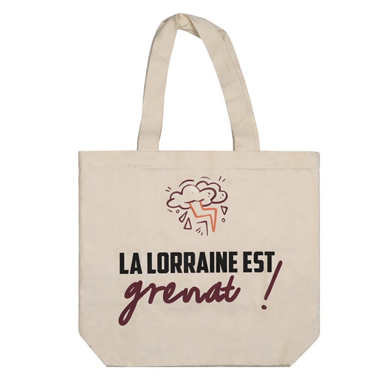 ToteBag La Lorraine est Grenat