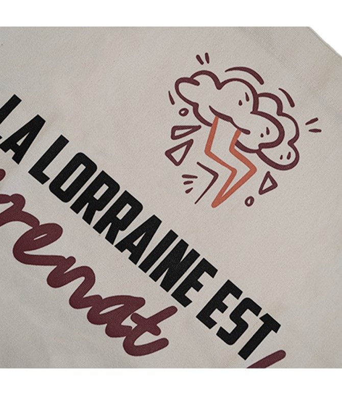 ToteBag La Lorraine est Grenat