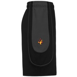Vue de profil : jambe droite