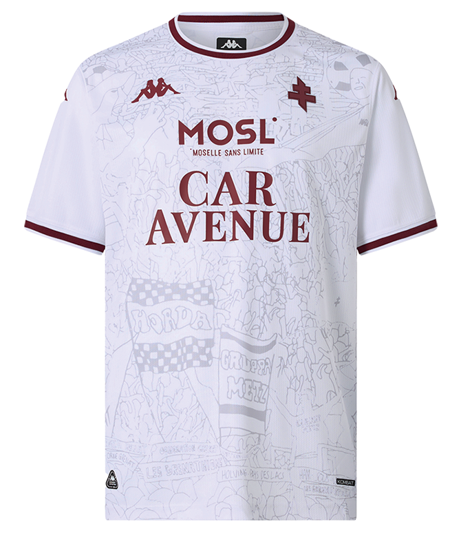 Maillot Kombat Away 25-26